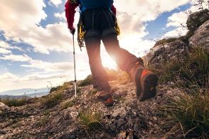 Randonnée pédestre avec un guide