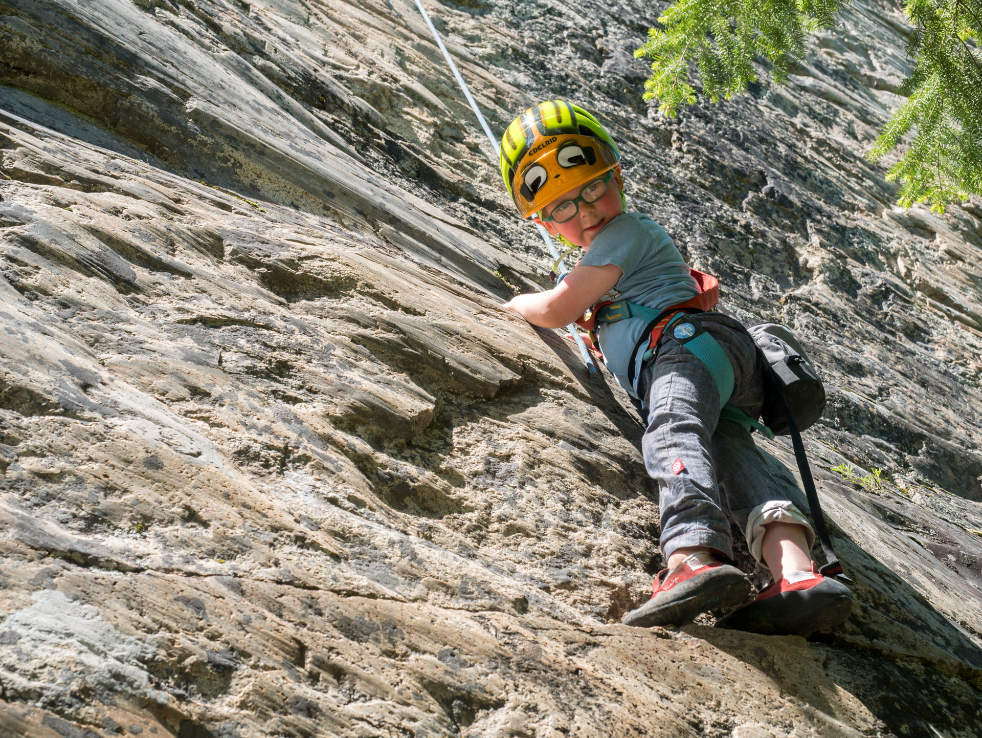 Sortie escalade enfants