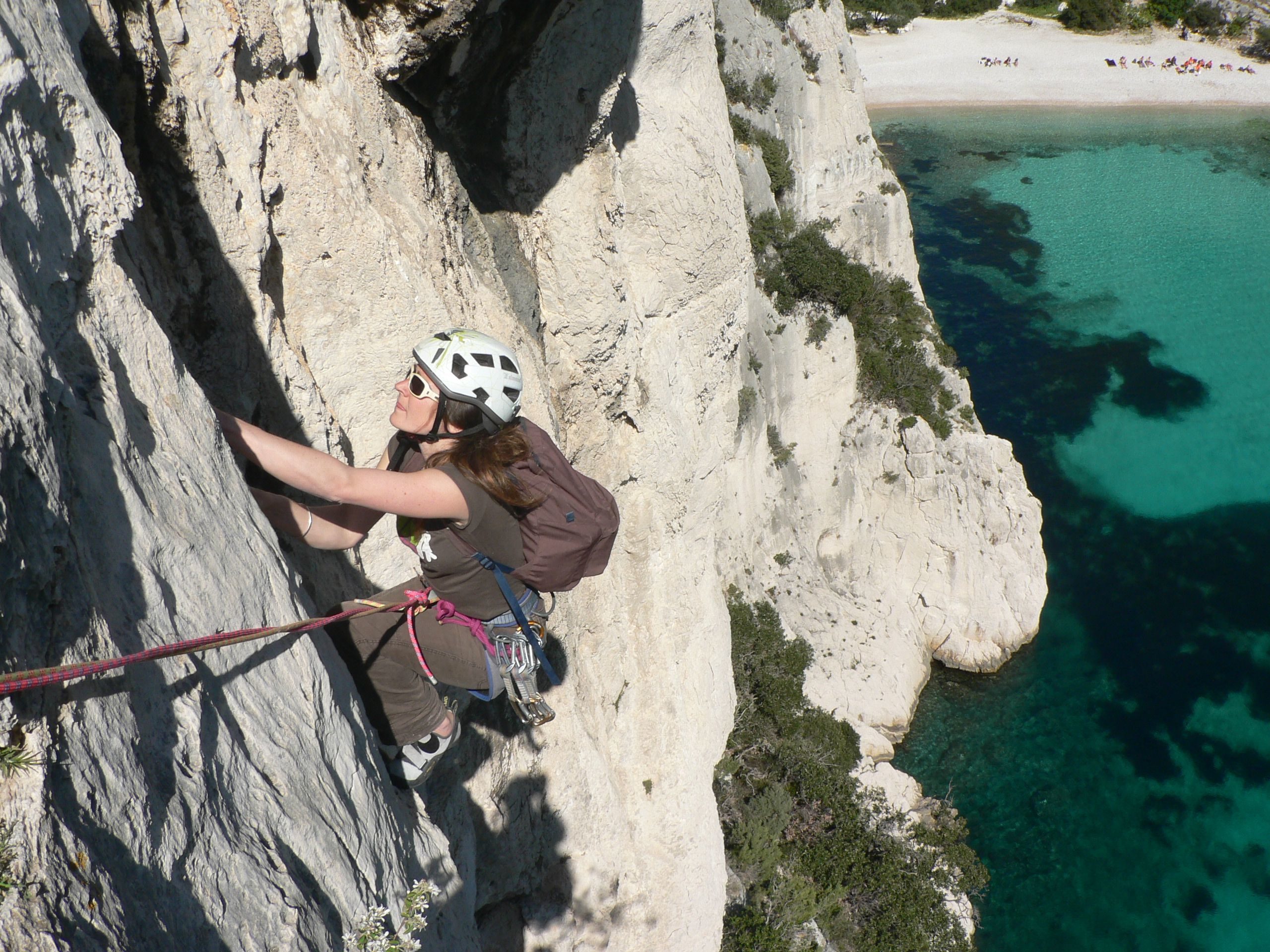 Escalade à Morgiou Calanques Marseille Cassis