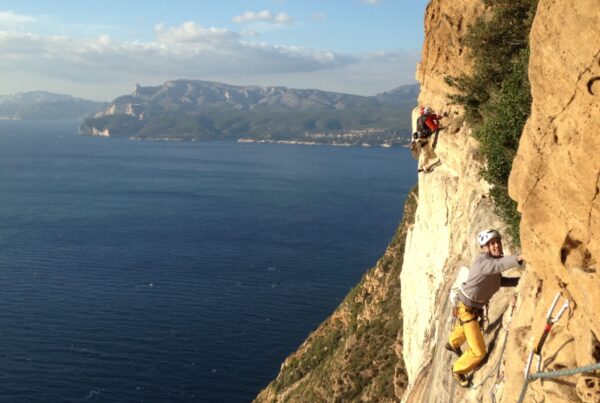 Grande voie au Cap Canaille - Cassis - Marseille