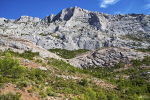 escalade à la sainte victoire à aix en provence